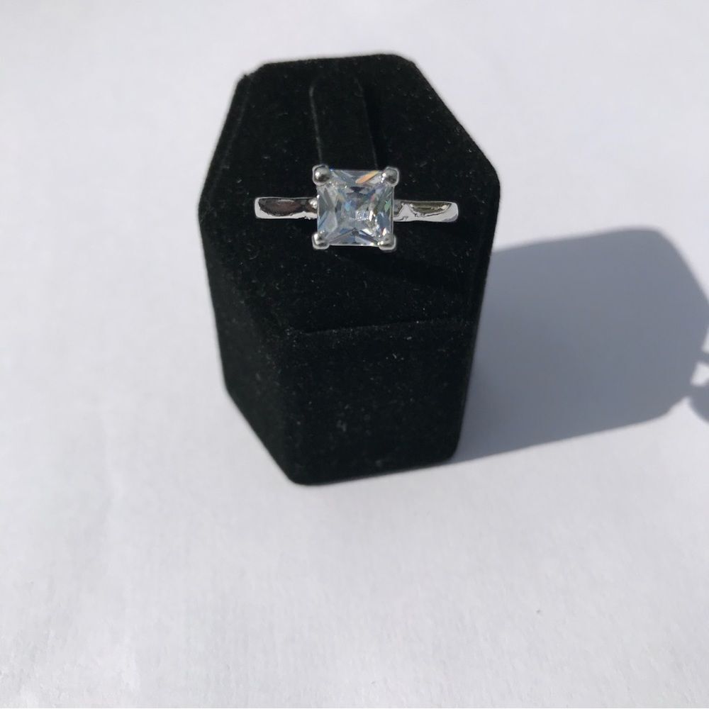 925 FLOWER SILVER WEDDING RING